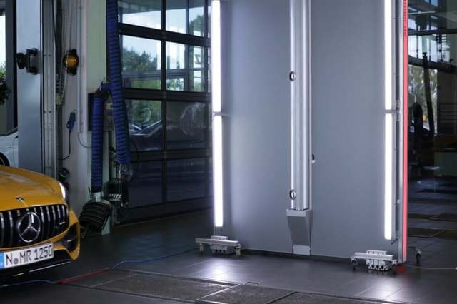 ستار الوطنية للسيارات "SNA" تقدم أول ماسح الكتروني "360°" لسيارات مرسيدس