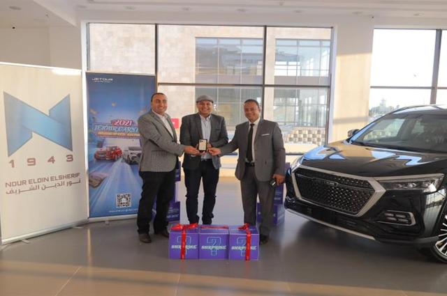 احتفال جيتور مصر Jetour Carnival  لتسليم العملاء هدايا خاصة