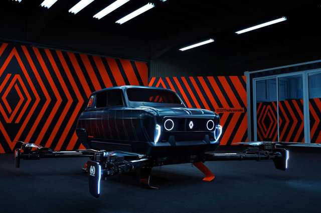 رينو تحقق حلم السيارة الطائرة مع موديل AIR4 