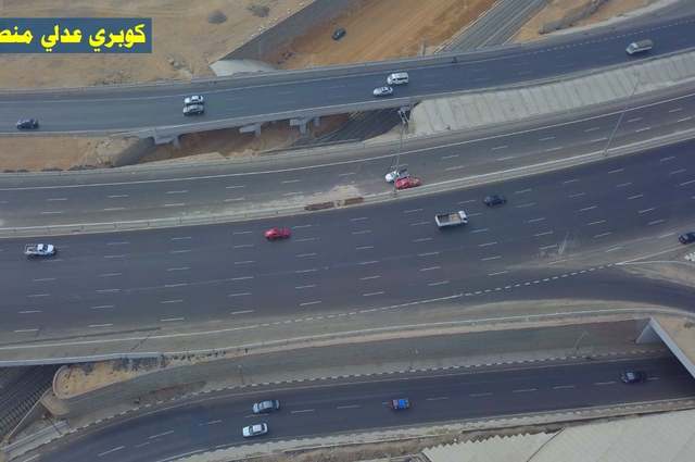 شاهدوا الطريق الدائري خلال عمليات التطوير الجاري حالياً