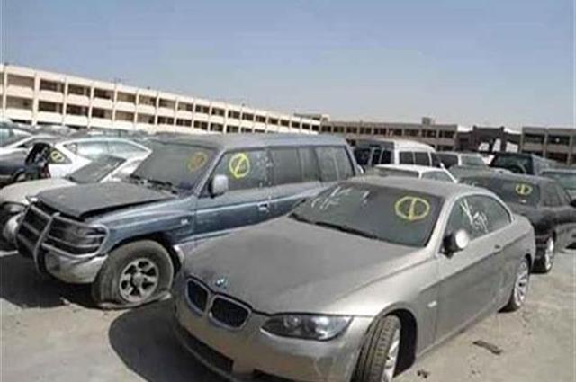 سيارات فاخرة في مزاد السويس ونويبع في 30 نوفمبر