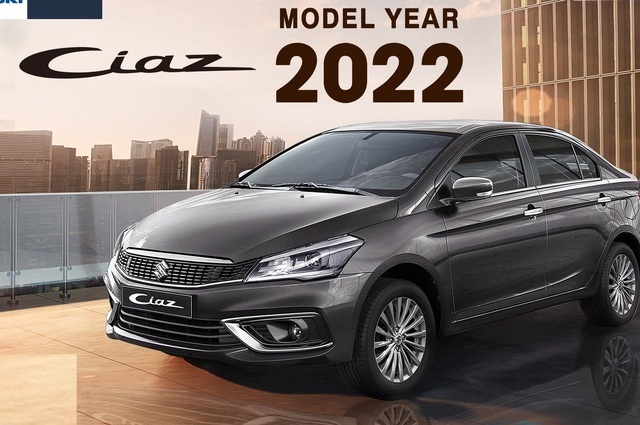 2000 جنيه زيادة في سعر سوزوكي سياز 2022