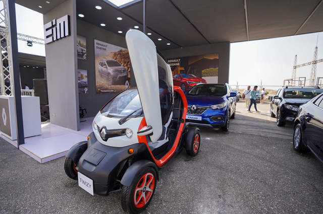 رينو تويزي الكهربائية في معرض Live Drive Xpo  
