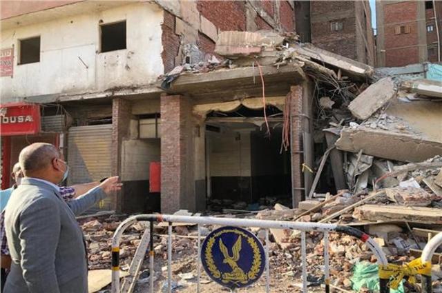 استمرار إزالة المنازل لاقامة محور عدلي منصور 