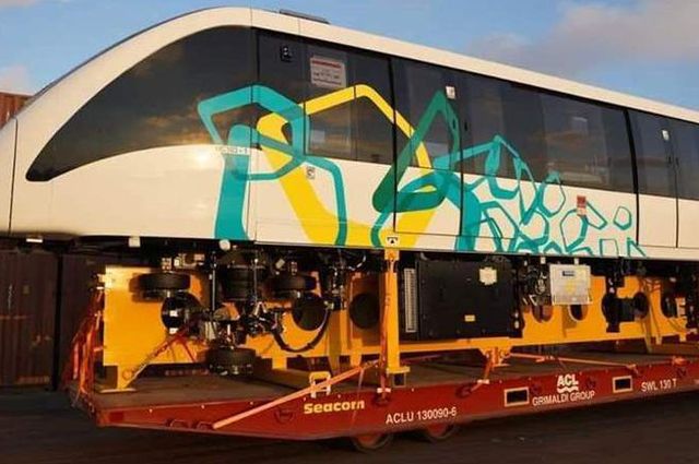 صور مونوريل العاصمة الادارية من الداخل والخارج