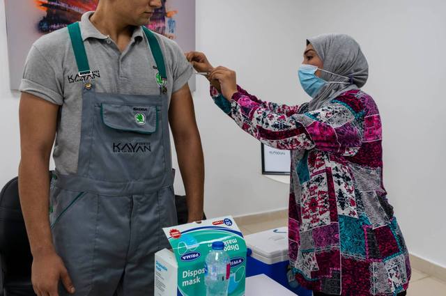 سكودا تعلن انهاء تطعيم كل موظفيها في مصر