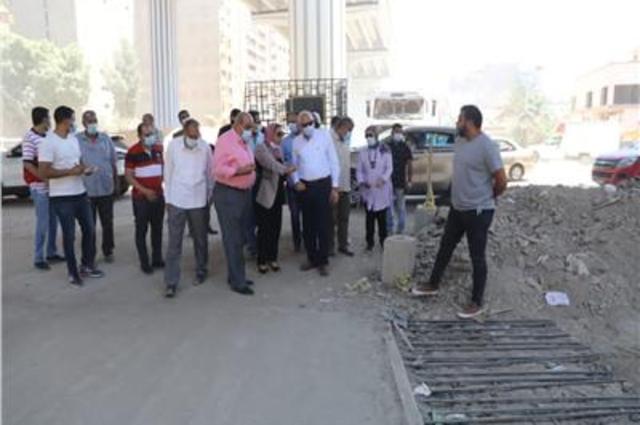 قبل افتتاحه : متابعة لتطوير محور محمد أنور السادات