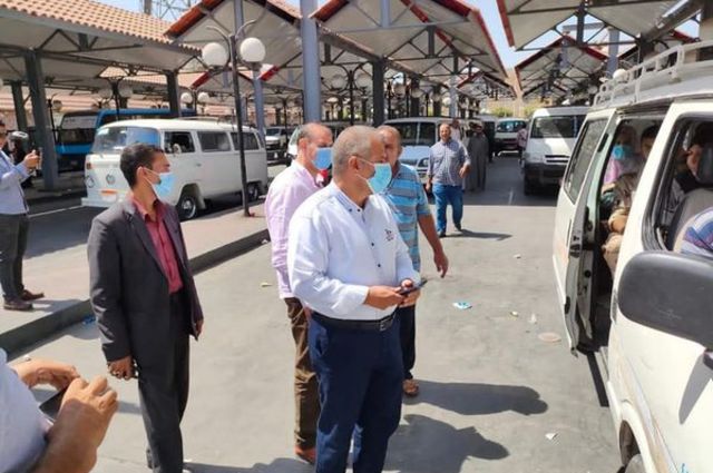 ثبات تعريفة التاكسي وجولات علي مواقف سرفيس الجيزة 