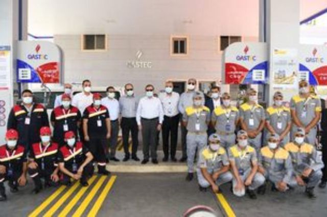 افتتاح محطة جديدة بنزين وغاز وكهرباء في العباسية 