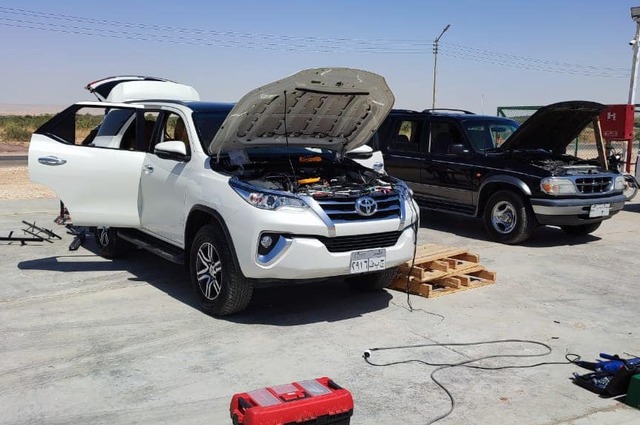 ماستر جاز تحول سيارة محافظ الوادي الجديد للغاز وتطلق عروض