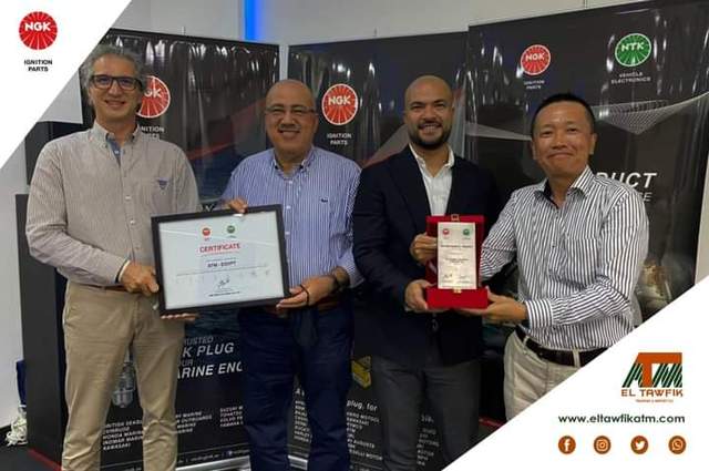 التوفيق الموزع الاعلي مبيعا لNGK في الشرق الأوسط