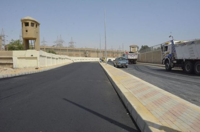 تطوير طريق التجنيد في الجيزة بتكلفة 25 مليون جنيه 