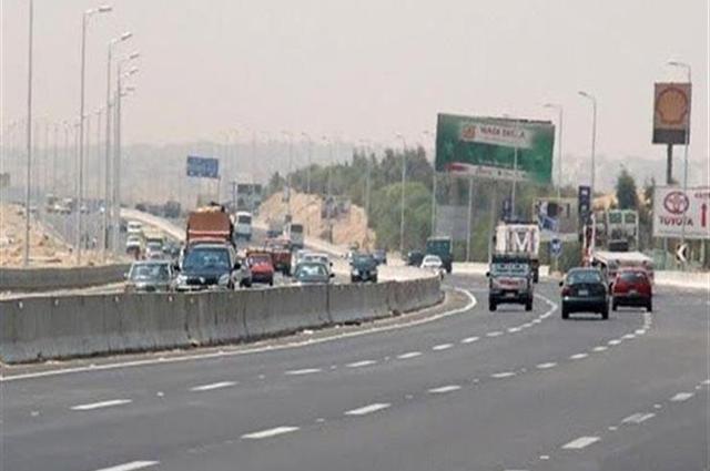 غلق مطلع دائري المعادي شهر وغلق جزئي بالأوتوستراد