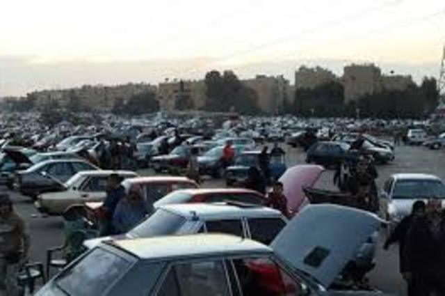 الاعلان عن أعداد السيارات التي تم تخريدها في مصر