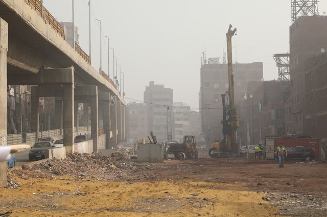 تعرفوا على التحويلات المرورية بسبب غلق محور المريوطية بالدائري