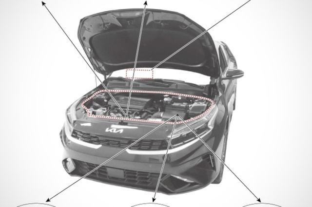 كيا سيراتو فيس ليفت الجديدة تقترب من الظهور