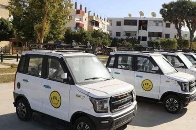 الكشف عن سيارات كهربائية في الوادي الجديد 