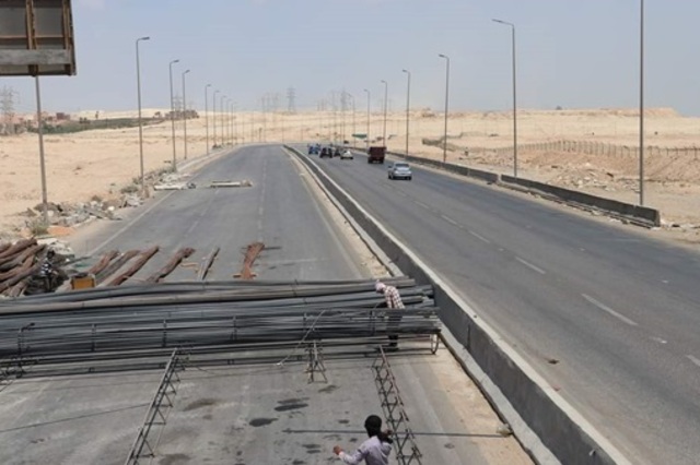 اليوم غلق في محور المشير طنطاوي الغربي بسبب كوبري الفردوس