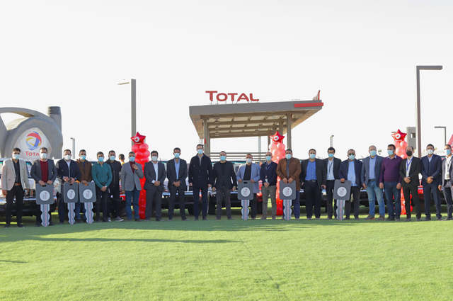 9 سيارات نيسان بيك أب وسيارات سكودا للفائزين في مسابقات توتال