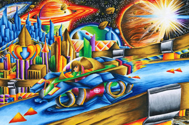 مسابقة من تويوتا في مصر للأطفال الموهوبين في الرسم