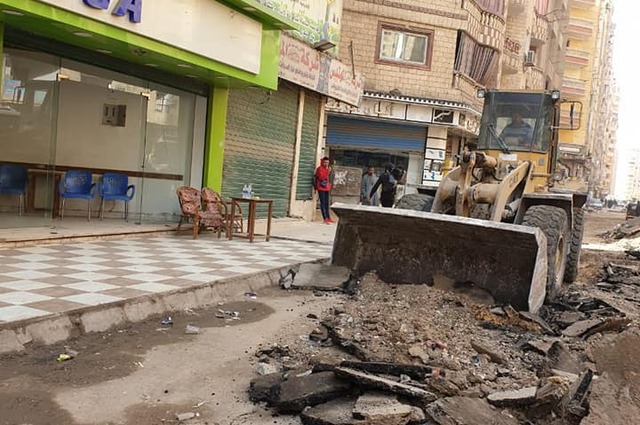 تعويض أصحاب عقارات بسبب محور مروري جديد 