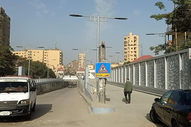 استمرار أعمال محور روكسي رمسيس الجديد