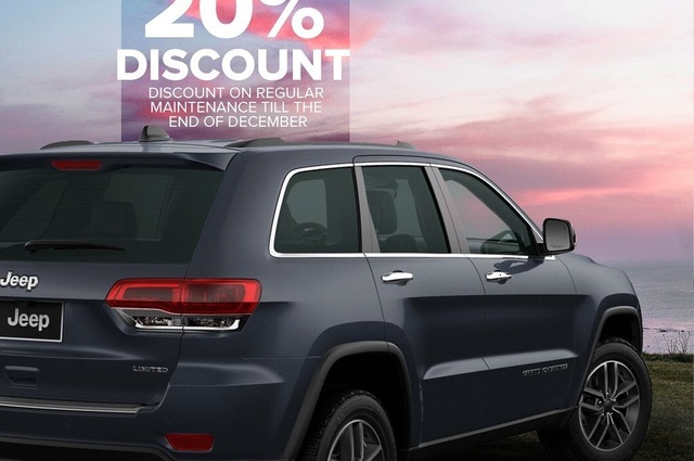خصومات صيانة على جيب جراند شيروكي ورينيجيد في مصر