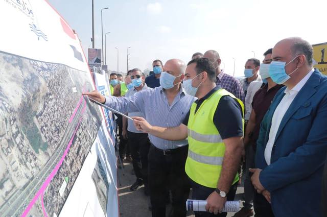 متابعة لتطوير الطريق الدائري بمسافة 106 كم