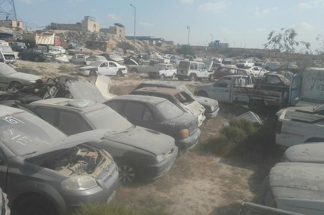 مزاد على سيارات نيابة العريش في 15 نوفمبر المقبل