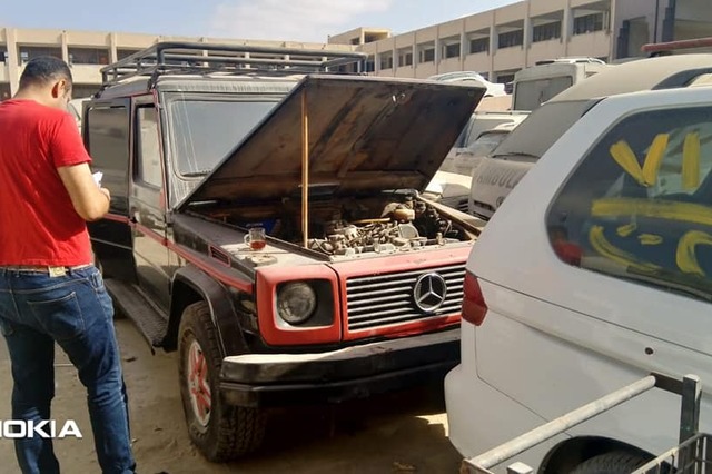 بالصور : أهم السيارات في مزاد سيارات جمرك مطار القاهرة