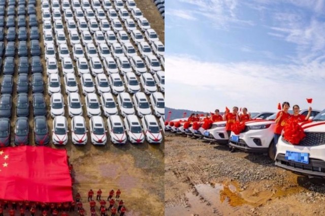 شركة صينية تهدي 4116 سيارة لموظفيها 