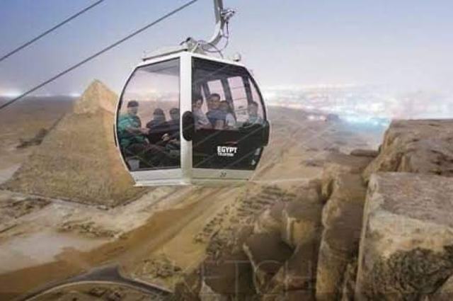 4 وسائل نقل مختلفة ستعمل في منطقة الأهرامات