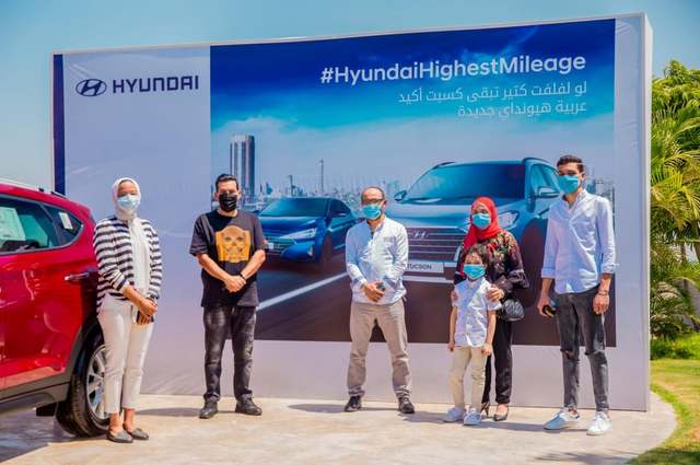 جي بي غبور أوتو تعلن فوز أحد عملائها بسيارة هيونداي جديدة في مسابقة HyundaiHighestMileage# 