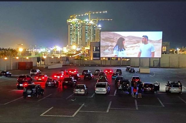 سينما السيارات تعود لمصر من خلال العلمين