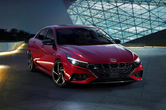 هيونداي إلنترا N Line موديل 2021 بمحرك تيربو وجوانب رياضية