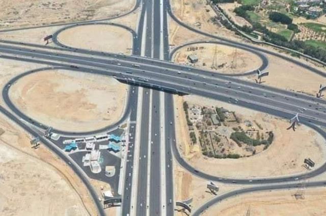 بالصور : طريق القاهرة السويس بعد التطوير 