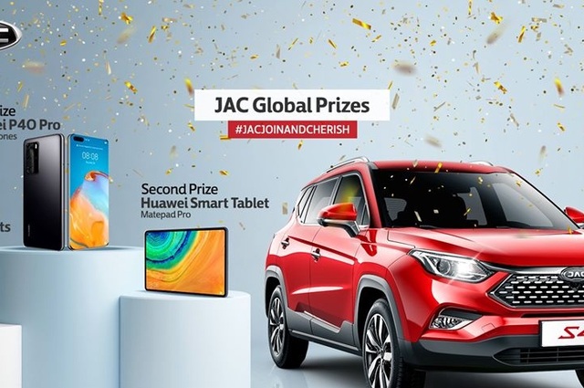 هواتف وتابلت هواوي جوائز من جاك إيجيبت