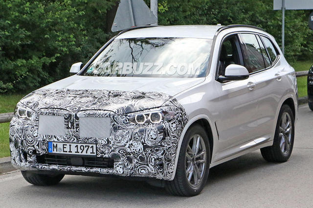 BMW X3 الجديدة تبدو جاهزة لمنافسة أودي Q5
