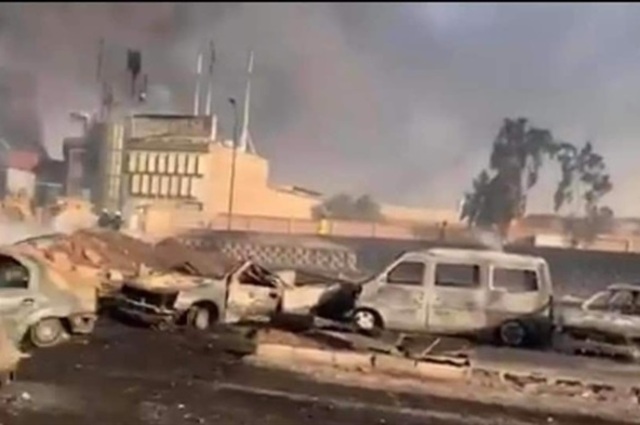 تعويض لأصحاب السيارات المحترقة في حادث خط البترول