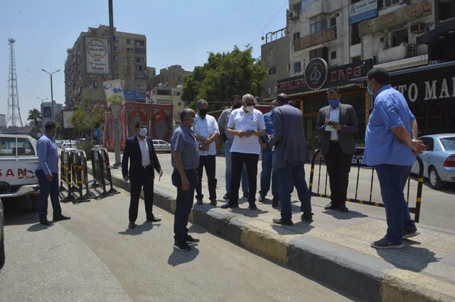 تحذير لمعارض السيارات في الجيزة لرفع السيارات المعروضة على الرصيف خلال 48 ساعة