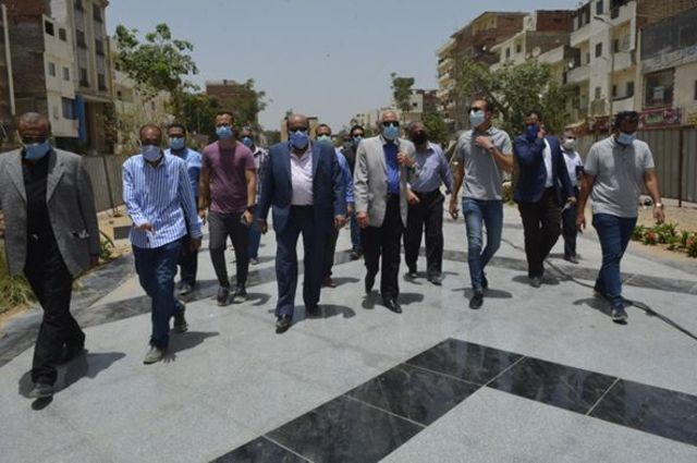 تطوير شوارع عديدة في الجيزة تشمل محوري المنصورية والمريوطية