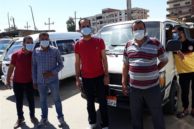 ضبط 8980 سائق نقل جماعى لعدم إرتداء الكمامات خلال 24 ساعة