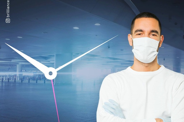 مواعيد العمل واجراءات الأمان في شركة بريليانس