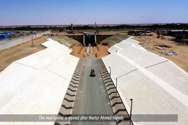 افتتاح نفق الشهيد أحمد حمدي 2 
