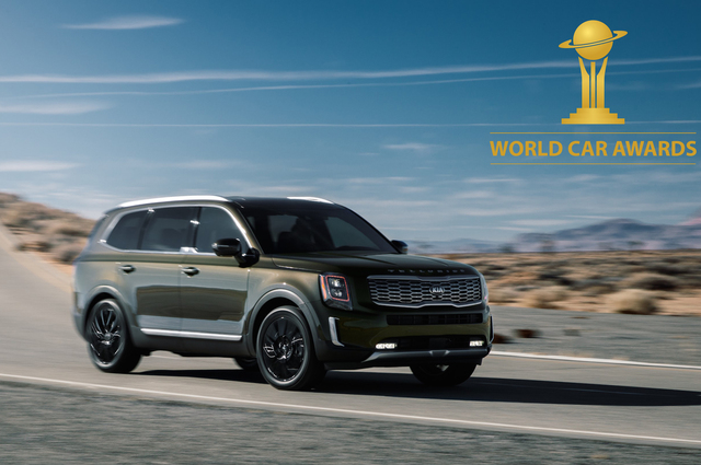 فوز كيا تيلورايد وسول الكهربائية بأفضل سيارتين في العالم