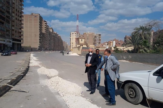 متابعة تطوير محور ترسا وكوبري الجيزة المعدني