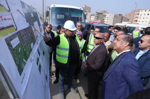 بالصور: متابعة لأعمال توسيع الطريق الدائري اليوم
