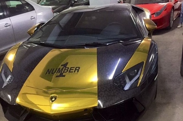 لامبورجيني أفينتادور محمد رمضان . . Number 1 بتعديلات خاصة