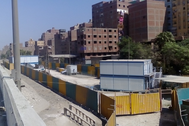 غلق كامل لطرق في الجيزة بسبب أعمال المترو