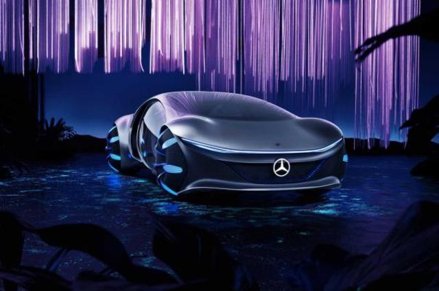 مرسيدس تقدم سيارة خرافية جديدة بوحي أفلام أفاتار